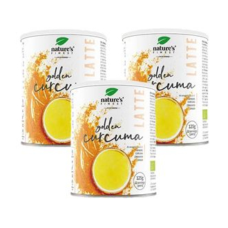 Import Foractiv.cz - Golden Curcuma Bio 125g 2+1 ZDARMA (Zlatá kurkuma Bio)