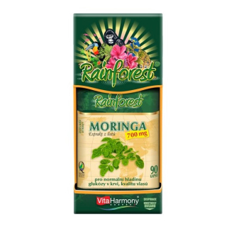 KOMPLETNÍ SORTIMENT - Vitaharmony Moringa extrakt 90 cps.