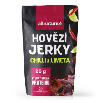 IMPORT Allnature - Allnature BEEF Chilli & Lime Jerky 25 g