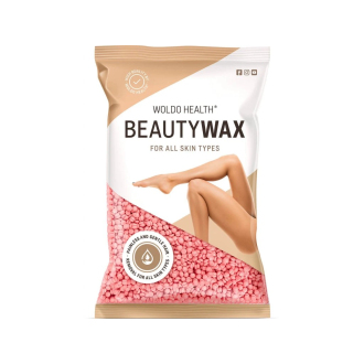 IMPORT Allnature - WoldoHealth Depilační vosk zrnka Rose 800 g