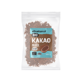 IMPORT Allnature - Allnature Kakaový prášek BIO RAW 500 g