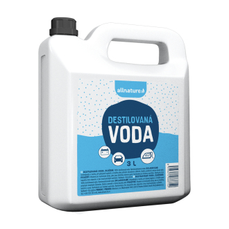 IMPORT Allnature - Allnature Destilovaná voda 3 l
