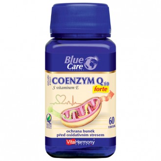 KOMPLETNÍ SORTIMENT - Koenzym Q10 Forte (30 mg) + Vitamin E (15 mg) - 60 tob.