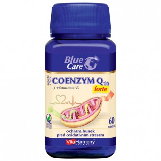 Kompletní sortiment - Koenzym Q10 Forte (30 mg) + Vitamin E (15 mg) - 60 tob.