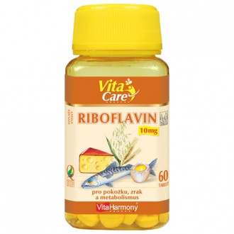 KOMPLETNÍ SORTIMENT - Riboflavin (Vitamin B2) 10 mg - 60 tbl.