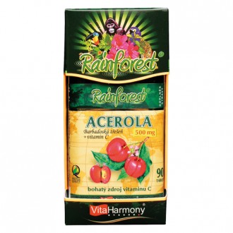 KOMPLETNÍ SORTIMENT - Acerola 500 mg & Vitamin C 250 mg - 90 tbl.