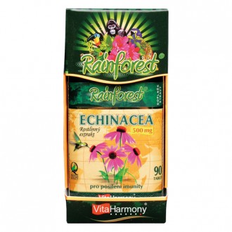 KOMPLETNÍ SORTIMENT - RainForest® Echinacea 500 mg - 90 tbl.
