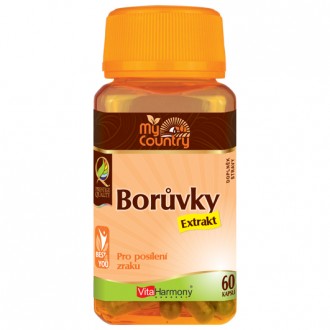 KOMPLETNÍ SORTIMENT - My Country - Borůvky extrakt 40 mg, 60 cps.