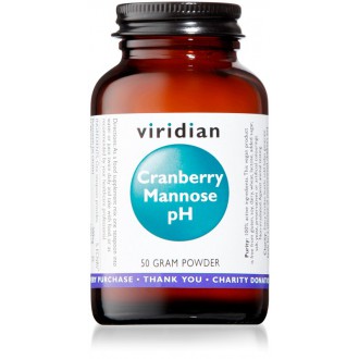 KOMPLETNÍ SORTIMENT - Viridian Cranberry (Brusinka) Mannose pH 50g