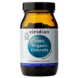 DOPLŇKY STRAVY NA: - Viridian Chlorella 90 kapslí Organic