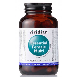 KOMPLETNÍ SORTIMENT - Viridian Essential Female Multi 60 kapslí