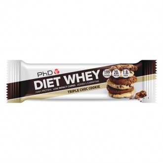 Import Foractiv.cz - Tyčinka Diet Whey 65g triple choc cookie
