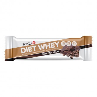 Import Foractiv.cz - Tyčinka Diet Whey 65g dark choc mocha