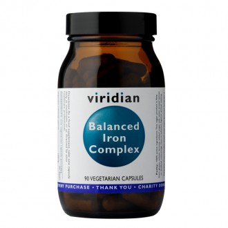 KOMPLETNÍ SORTIMENT - Viridian Balanced Iron (Železo) Complex 90 kapslí