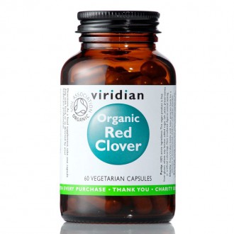 KOMPLETNÍ SORTIMENT - Viridian Red Clover (Jetel Luční) 60 kapslí Organic
