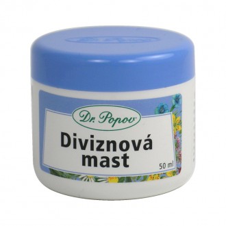 BYLINNÉ MASTI - Dr. Popov Diviznová mast, 50 ml