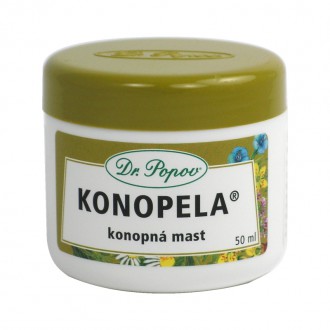 BYLINNÉ MASTI - Dr. Popov Konopná mast - Konopela 50ml