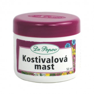 BYLINNÉ MASTI - Dr. Popov Kostivalová mast 50 ml