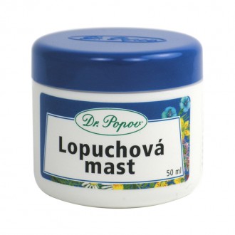 BYLINNÉ MASTI - Dr. Popov Lopuchová mast 50 ml