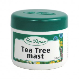 BYLINNÉ MASTI - Dr. Popov Tea Tree mast, 50 ml