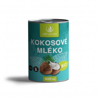 IMPORT Allnature - Allnature Kokosové mléko BIO 400 ml
