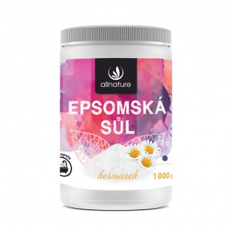 IMPORT Allnature - Allnature Epsomská sůl Heřmánek 1000 g