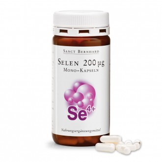 IMPORT Allnature - Sanct Bernhard Selen 200 µg 180 kapslí