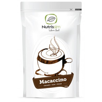 OŘECHY, SEMÍNKA, OVOCE - Nutrisslim Bio Macaccino Powder 250g