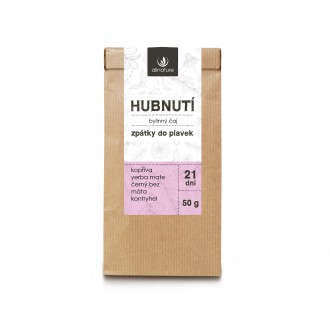 Kompletní sortiment - Allnature Hubnutí Bylinný čaj 50 g
