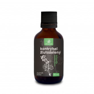 KOMPLETNÍ SORTIMENT - Allnature Kontryhel žlutozelený bylinné kapky 50 ml