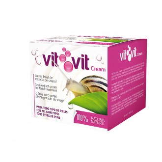IMPORT Allnature - Pleťový krém s hlemýždím extraktem Vit Vit Diet Esthetic 50 ml
