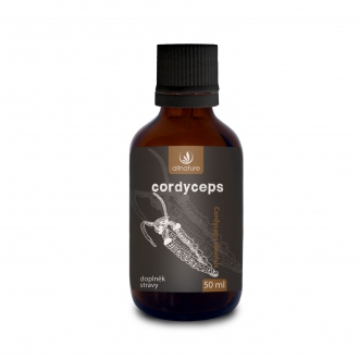 BYLINNÉ KAPKY - Allnature Cordyceps bylinné kapky 50 ml