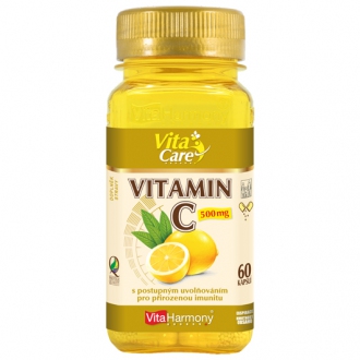 KOMPLETNÍ SORTIMENT - Vitamin C 500 mg s postupným uvolňováním - 60 cps.