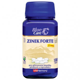 KOMPLETNÍ SORTIMENT - Zinek Forte 25 mg - ekonomické balení 100 tbl.