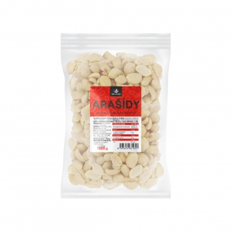 IMPORT Allnature - Allnature Arašídy loupané pražené nesolené 1000 g
