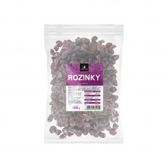 KOMPLETNÍ SORTIMENT - Allnature Rozinky sultánky 1000 g