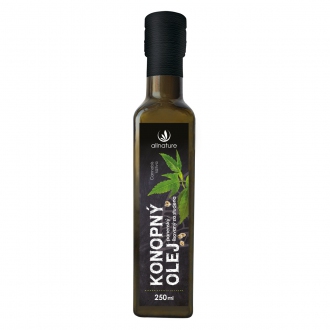 Zdravé potraviny - Allnature Konopný olej 250 ml