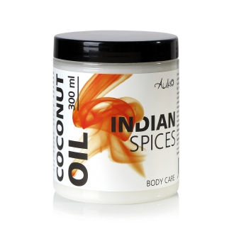 IMPORT Allnature - AUKSO Kokosový olej bodycare Indická koření 300 ml