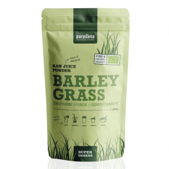 Import Foractiv.cz - Barley Grass Raw Juice Powder BIO 200g