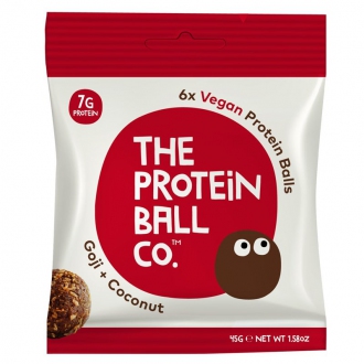 Import Foractiv.cz - Vegan Protein Balls 45g (Veganské proteinové kuličky) goji & coconut