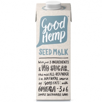 Import Foractiv.cz - Good Hemp Creamy Seed Milk 1000ml (Konopný nápoj)