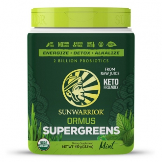Import Foractiv.cz - Ormus Super Greens BIO 450g mint