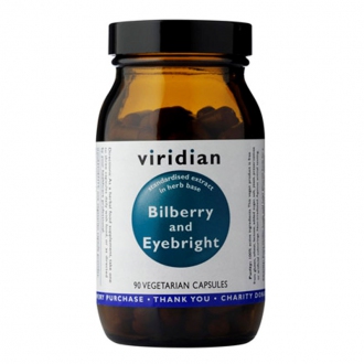 Import Foractiv.cz - Bilberry and Eyebright 90 kapslí (Borůvka a Světlík lékařský pro kondici zraku)