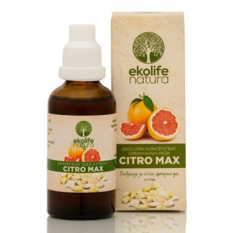 Import Foractiv.cz - Citro Max Organic 50ml (Bio extrakt ze semínek grepfruitu)