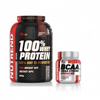 Import Foractiv.cz - 100% Whey Protein 2,25kg bílá čokoláda kokos + BCAA Mega Strong 300g ZDARMA