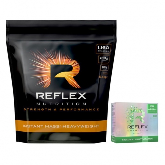 Import Foractiv.cz - Instant Mass Heavy Weight 5,4kg cookies & cream + Nexgen 60 kapslí
