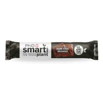 Import Foractiv.cz - Smart Plant Bar 64g dark choc brownie