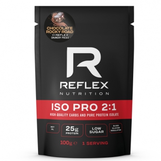 Import Foractiv.cz - ISO PRO 2:1 100g chocolate rocky road
