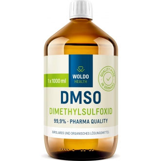 KOMPLETNÍ SORTIMENT - WoldoHealth DMSO dimethylsulfoxid 99,9% 1000 ml