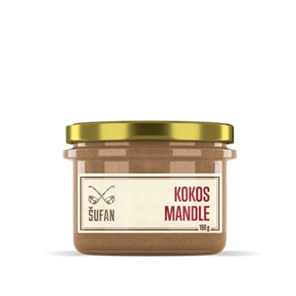 Import Foractiv.cz - Kokos - Mandle 190g (Kokosovo-mandlový krém)